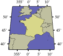 France map 