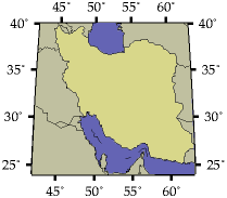 Iran map 