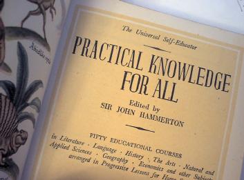 Frontispiece of "Practical Knowledege for All", volume 4